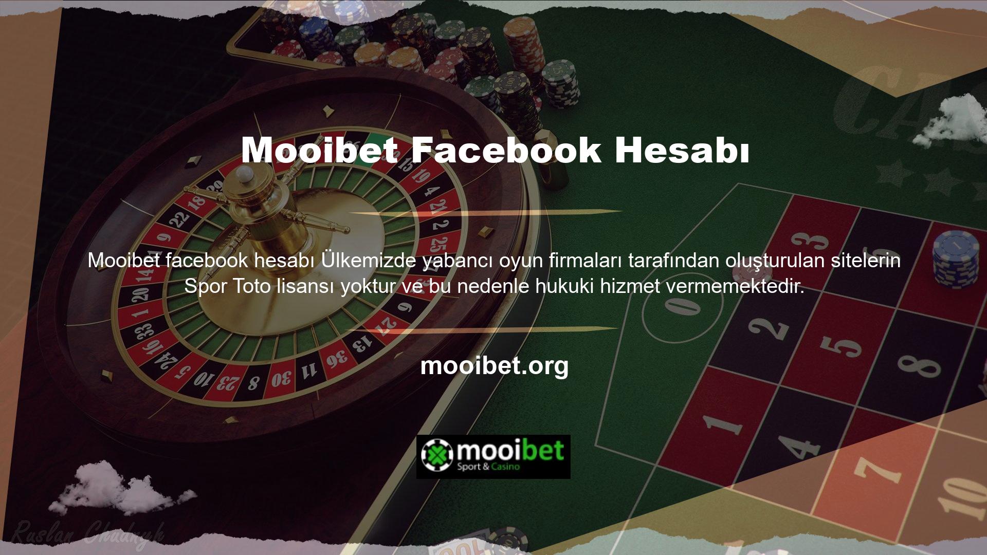 Mooibet facebook hesabı